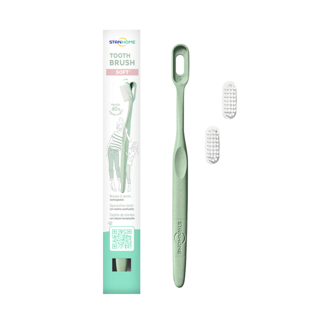 2 TETES BROSSE A DENTS SOUPLE - Image 3