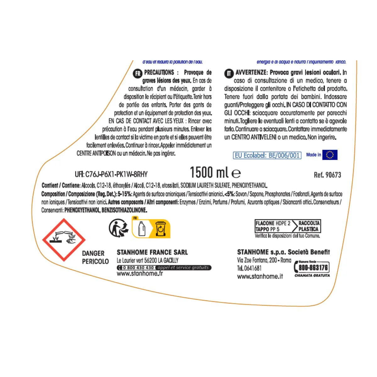 DAILY WASH ECOLABEL 1500 ML - Image 3