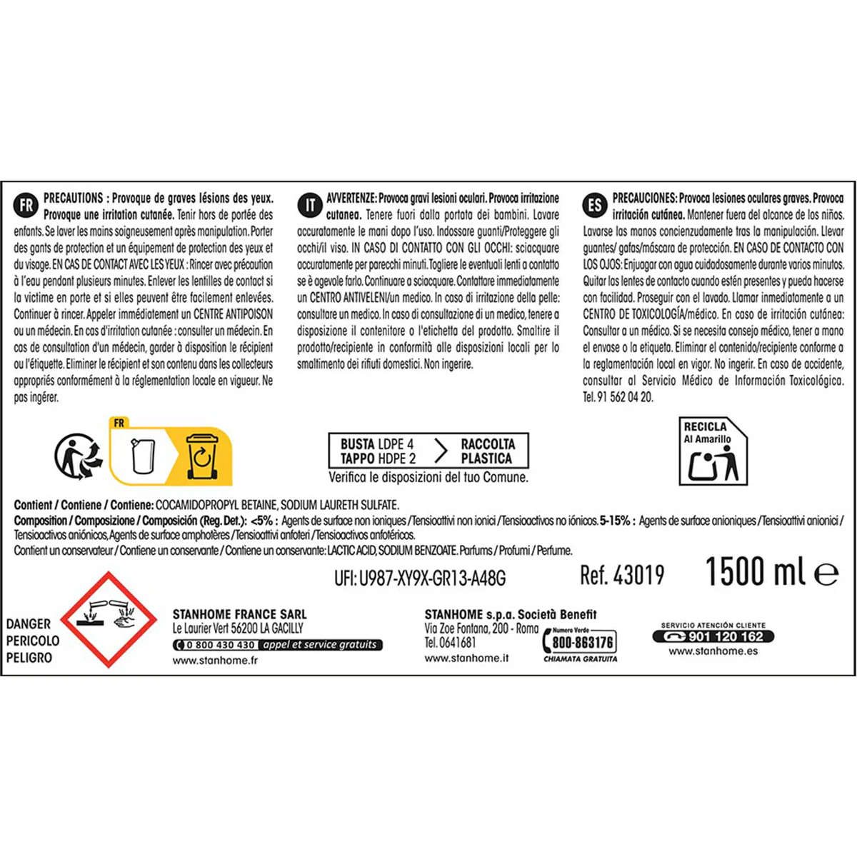 DEGREASER REFILL 1500 ML - Image 3