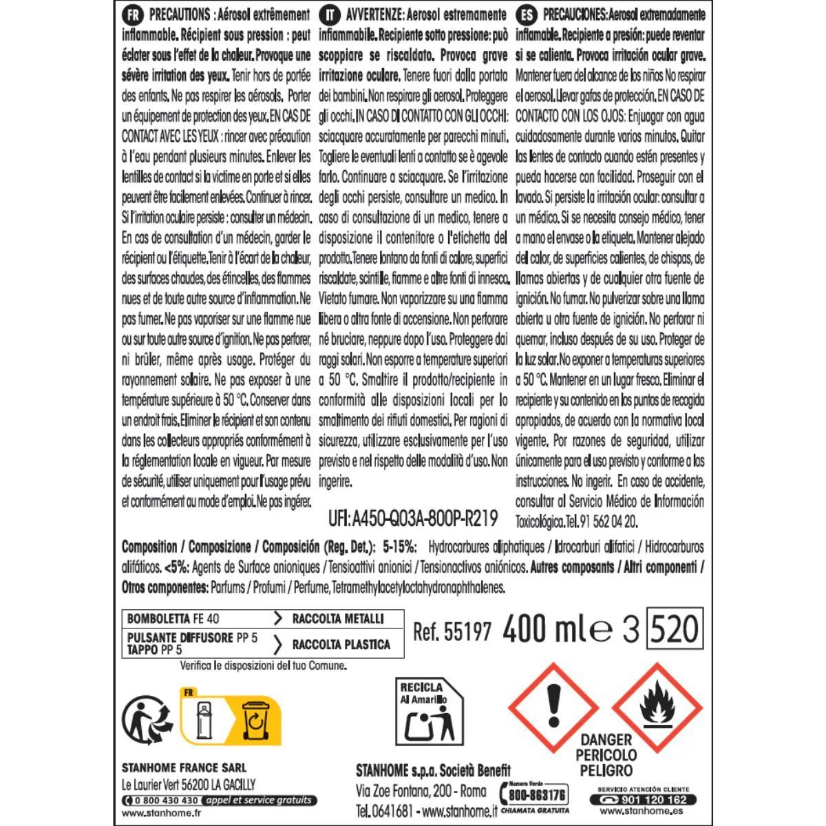 DUST CLEANER 4 EN 1 400ML - Image 3
