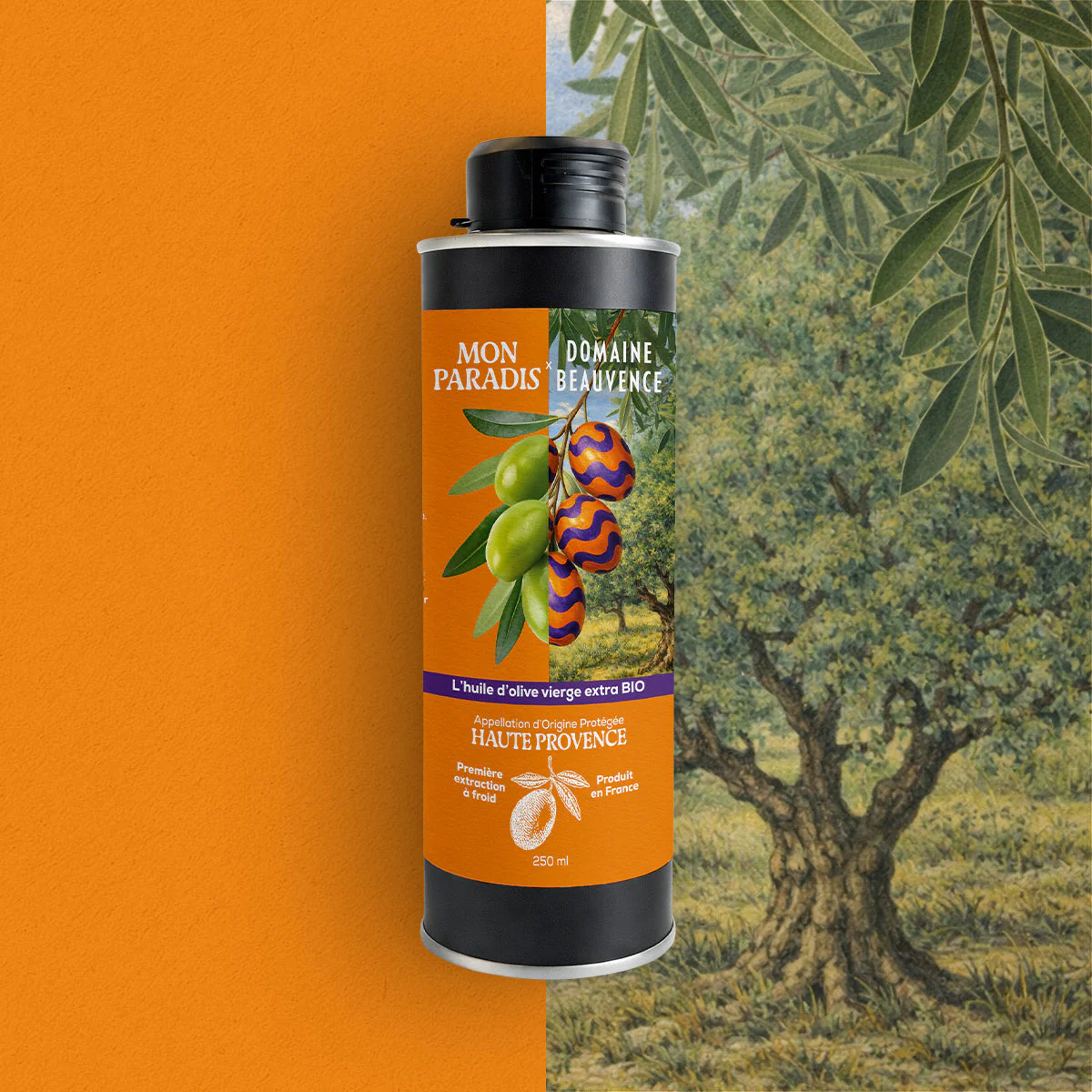 HUILE OLIVE AOP HAUTE PROVENCE 250 ML